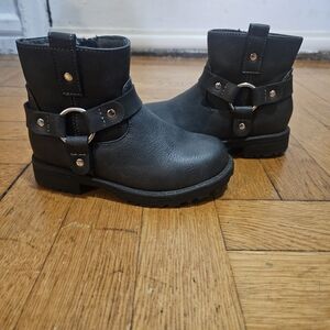 The Childrens Place Boots with Buckle Detail